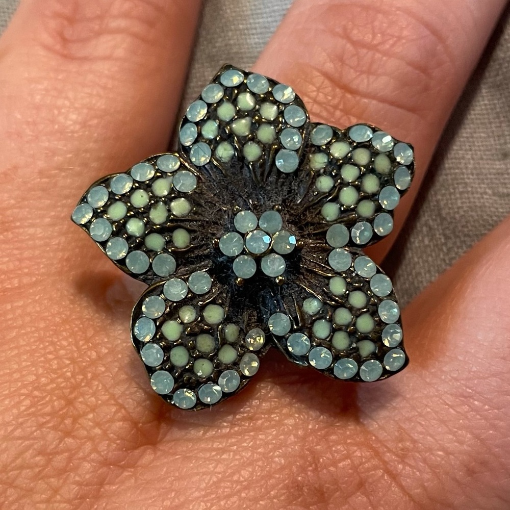 Sparkly Boho Ring